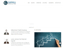 Tablet Screenshot of capmill.se